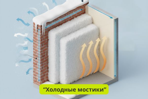 Холодные мостики фото